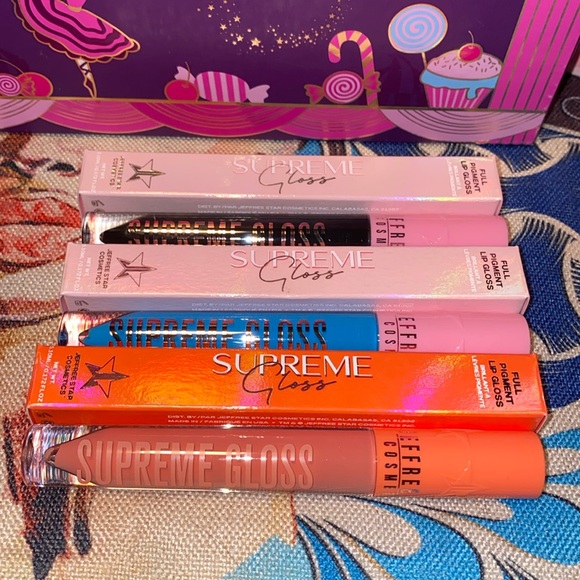 Jeffree Star Supreme Gloss Trio - Weirdo Blue Balls and Entwined